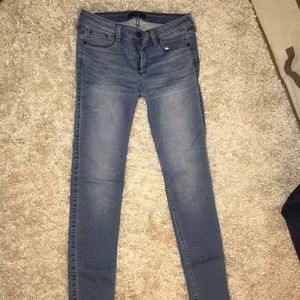Abercrombie light wash jeans